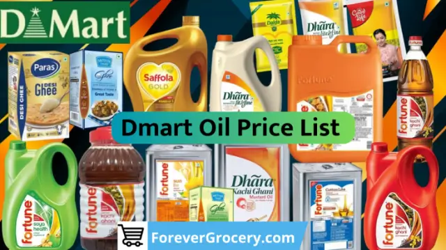 Types of Cooking Oils Dmart sells